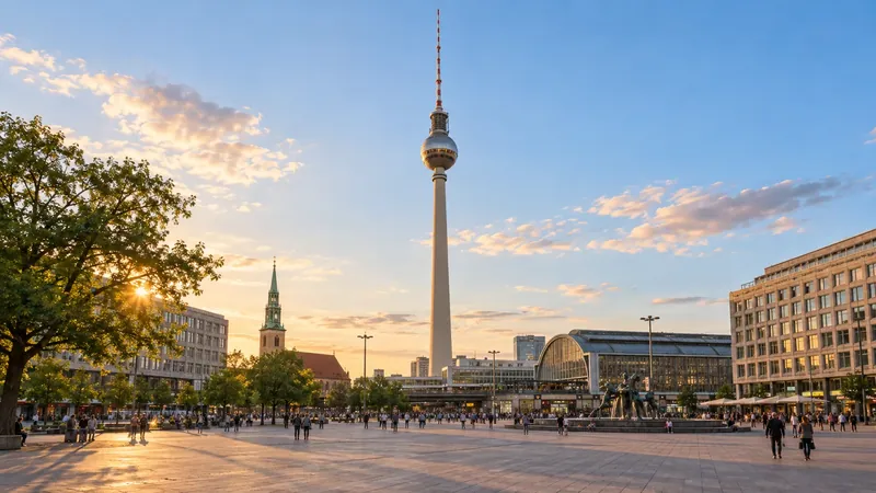 Illustratives Berlin-Motiv mit Fernsehturm
